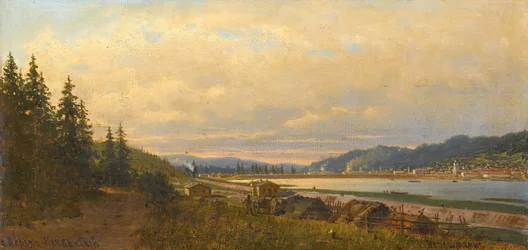 Ansicht von Verkh-Neyvinsky, ca. 1877
