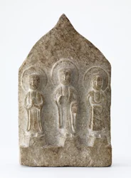 Fälschung einer kleinen buddhistischen Tafel