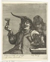 Trinkender Mann
