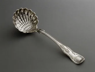 Durchbrochener Schöpflöffel, ca. 1825-1846