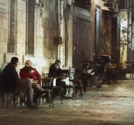 Städtisches Nachtcafé