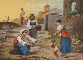 Rückkehr von den Feldern