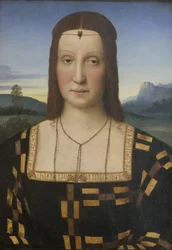 Porträt von Elisabetta Gonzaga 1471-1526