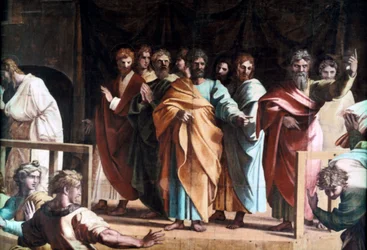 Der Tod des Ananias, 1515
