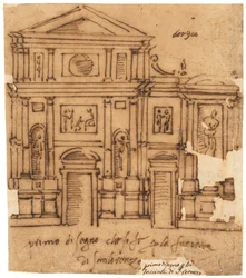 Entwurf für die Fassade von San Lorenzo, Florenz