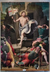 Auferstehung Christi, di Raffaellino del Colle
