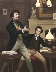 Henry Irving (1870-1919) mit William Hoskins