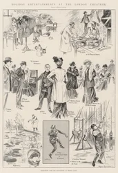 Ferienunterhaltungen in den Londoner Theatern