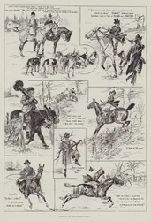 Humor auf dem Jagdfeld