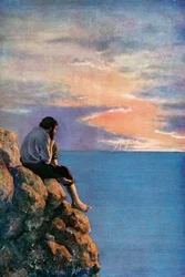 Illustration für Robinson Crusoe von Daniel Defoe