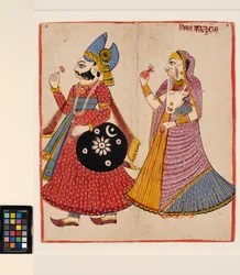 Ein Raja und seine Rani
