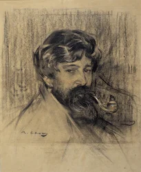 Porträt von Santiago Rusiñol