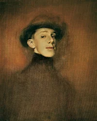 Porträt von König Alfons XIII. von Spanien (Studie)