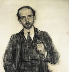 Porträt von Pio Baroja. ca. 1904 - 1905 (Zeichnung)
