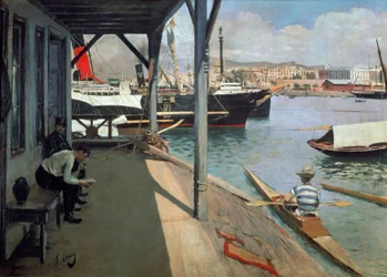 Der Hafen von Barcelona