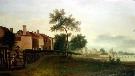 Die Themse von Battersea
