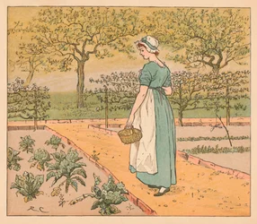 Also ging sie in den Garten, ca. 1885, 1934