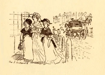 Die 3 Kunden, 1878, ca. 1918