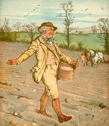 Der Bauer, der den Mais säte, ca. 1878