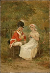 Die Brautwerbung des Freiwilligen, 1798