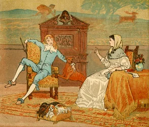 ...Du musst eine Frau mit Vermögen suchen!, ca. 1880, 1888