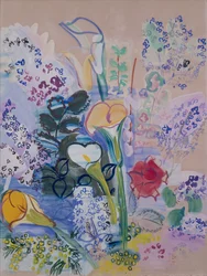 Blumenstrauß aus Arums