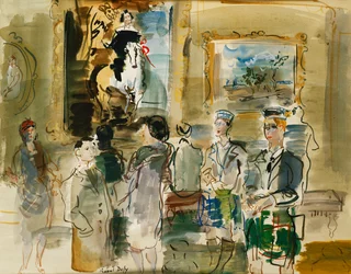 In der Nationalgalerie, Edinburgh