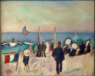 Der Strand von Sainte-Adresse