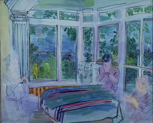 Die Veranda in Villerville