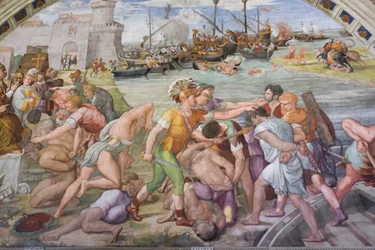 Die Schlacht von Ostia