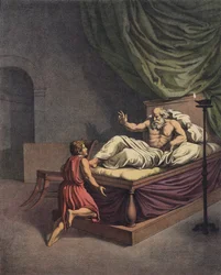 Samuel geht zu Eli, nachdem er eine Stimme gehört hat, die seinen Namen ruft