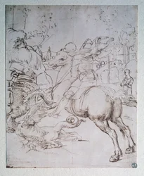 St. Georg und der Drache
