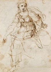 Allegorische Figur der Theologie