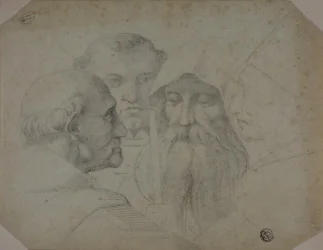 Vier Männer im Gespräch