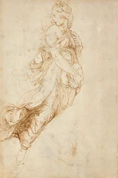 Studie für die Figur der Melpomene, ca. 1500-1520