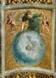 Das Primum Mobile (Deckenfresko in der Stanza della Segnatura, ca. 1510-1511)
