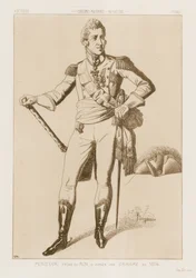 Gentleman - Bruder des Königs (nach einem Stich von 1814)