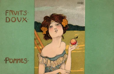 Apfelernte, ca. 1900