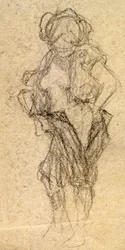 Aktstudie, ca. 1905