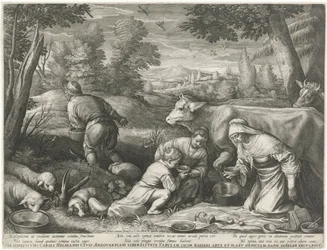 Die kleine Milchmagd