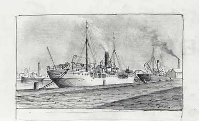 Boote am Kai