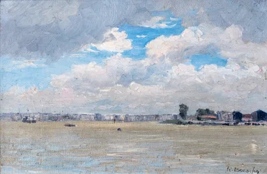 Ansicht des Hafens von Bordeaux