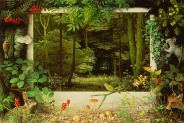 Der Eingang zum Wald