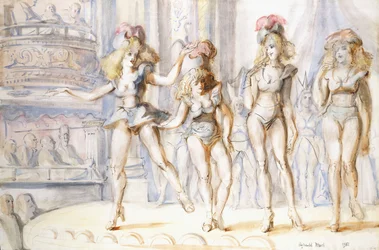 Burleske mit vier Figuren