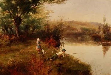 Die jungen Angler