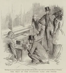 Der Test des Standard-Yards und Pfunds