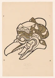 Kopf von Garuda