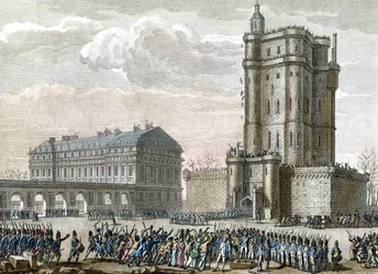 Zerstörung des Verlieses von Vincennes