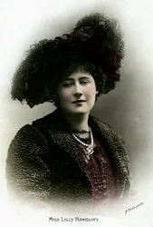 Lily Hanbury 1874-1908, englische Schauspielerin, frühes 20. Jahrhundert