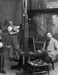 Sir Frank Brangwyn 1867-1956, walisischer Künstler, 1911-1912